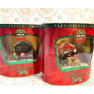 Hot Wheels Mattel Holiday Past Millenium Edition #2 & #3 Die-cast Collectibles